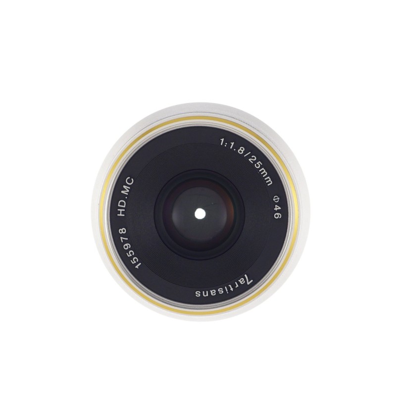 7 Artisans 25mm f1.8 Sony E APS C Plateado