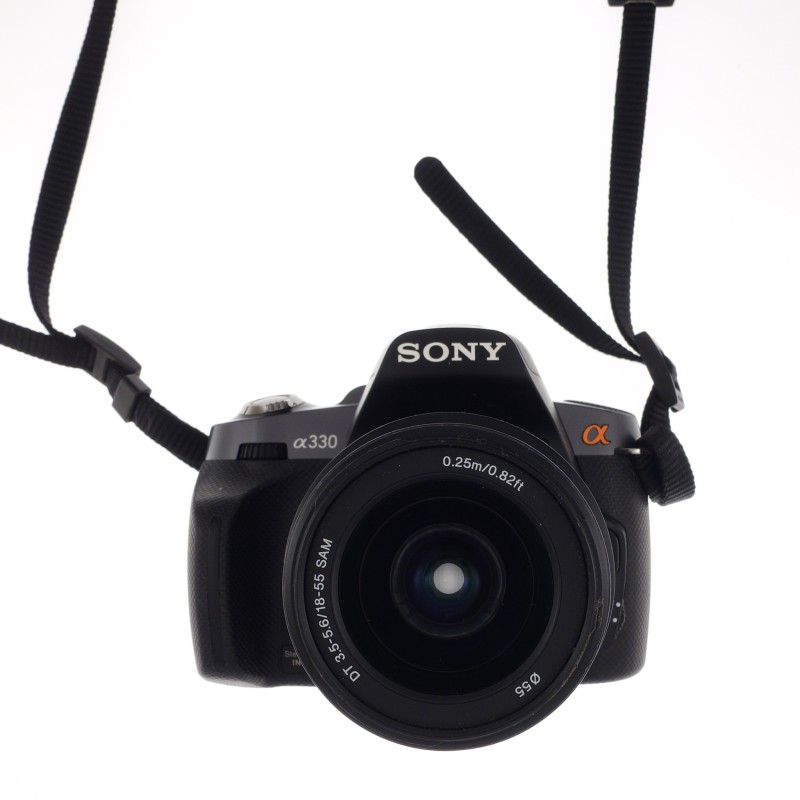 Sony A330 + 18-55 - Montura Sony A