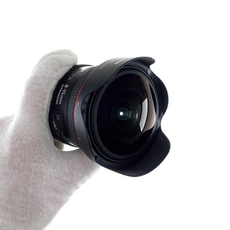 Canon 8-15mm Fisheye F4L EF USM