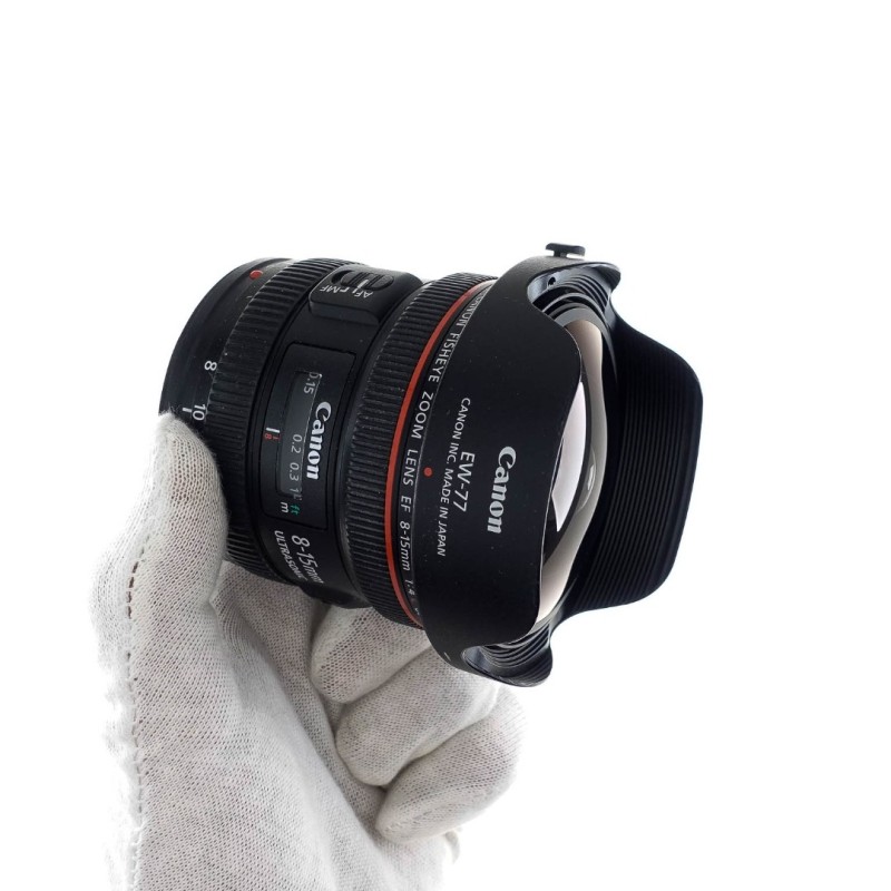 Canon 8-15mm Fisheye F4L EF USM