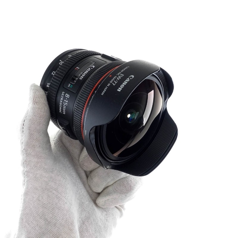 Canon 8-15mm Fisheye F4L EF USM