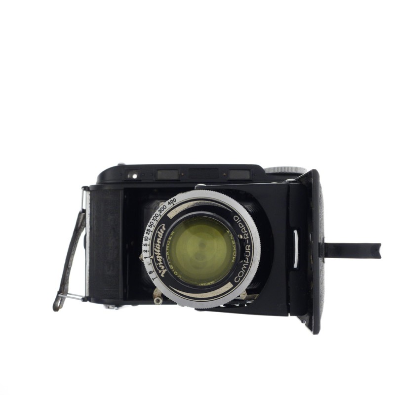 Voigtlander RF con lente Helomar 105 3.5