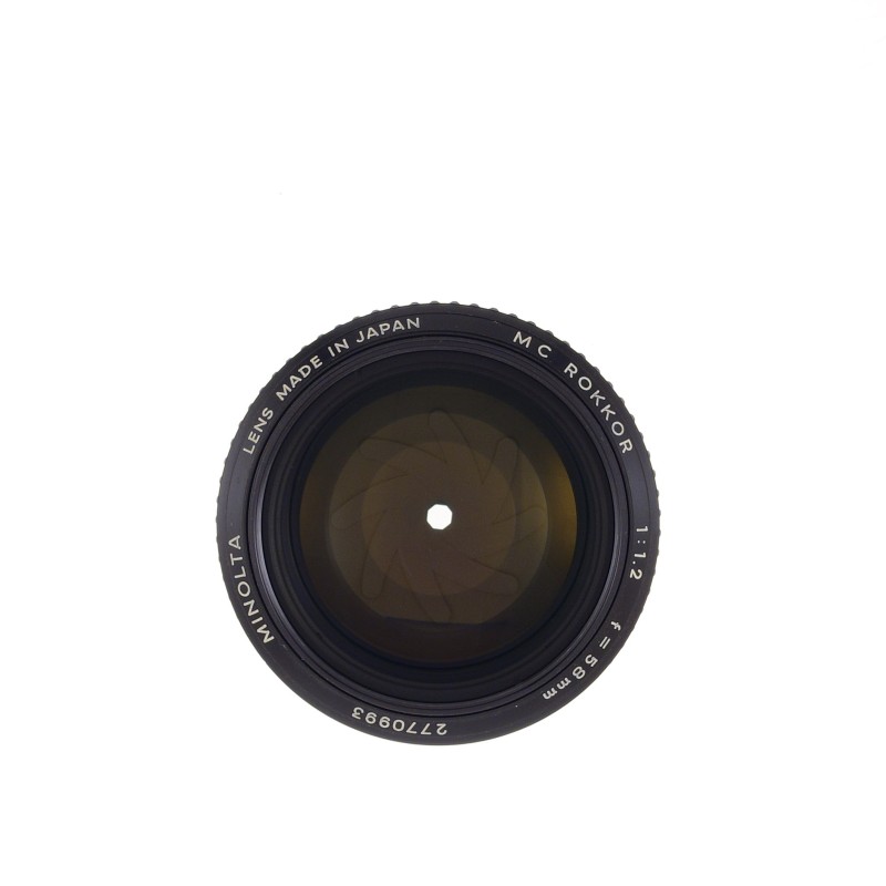 Minolta MC Rokkor 58 1.2 - Montura MD