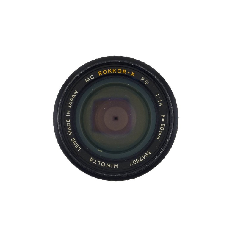 Minolta Rokkor X  MC PG 50mm f1.4 MD