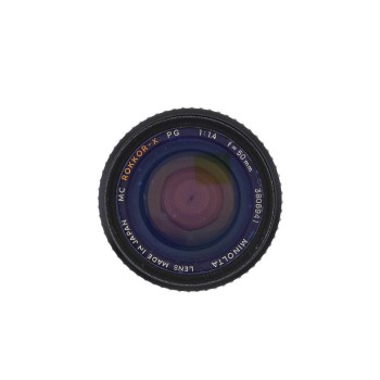Minolta MC Rokkor X PG 50mm f1.4 Montura MD