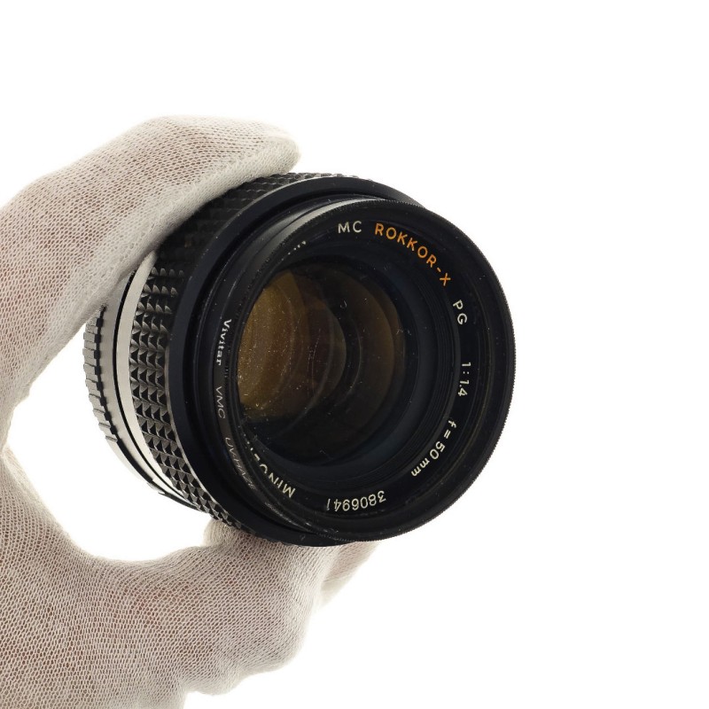 Minolta MC Rokkor X PG 50mm f1.4 Montura MD