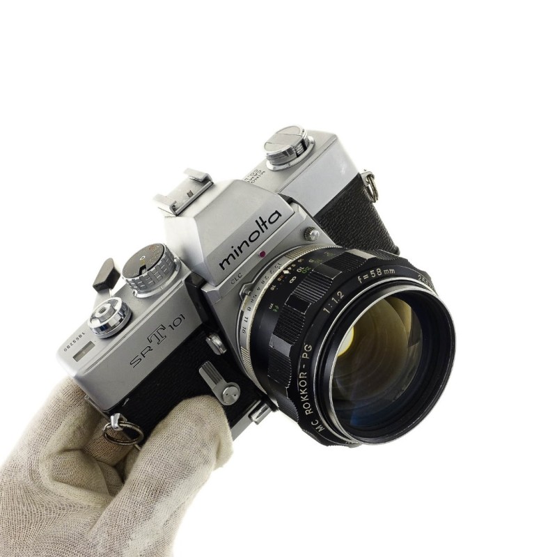 Minolta SRT 101 + Rokkor 58mm PG MC f1.2
