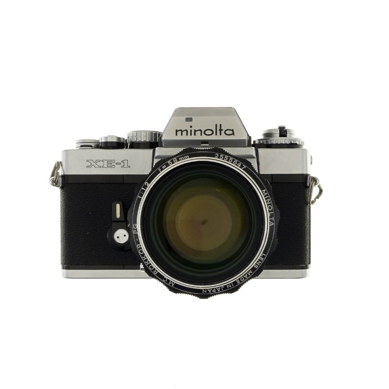 Minolta XE1 + MC Rokkor PG 58mm f1.2 MD