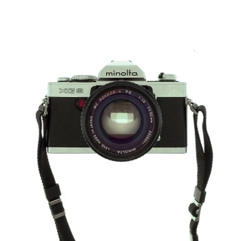 Minolta XG9 35mm + lente Minolta Rokkor X PG 50mm F1.4