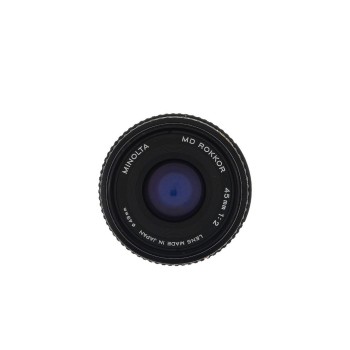 Minolta Rokkor  MD 45mm f2 Montura MD