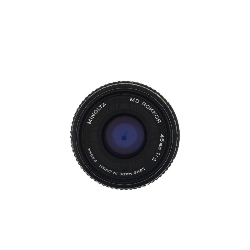Minolta Rokkor  MD 45mm f2 Montura MD