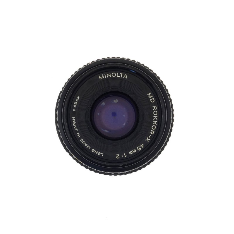 Minolta Rokkor X MD 45mm f2 Montura MD