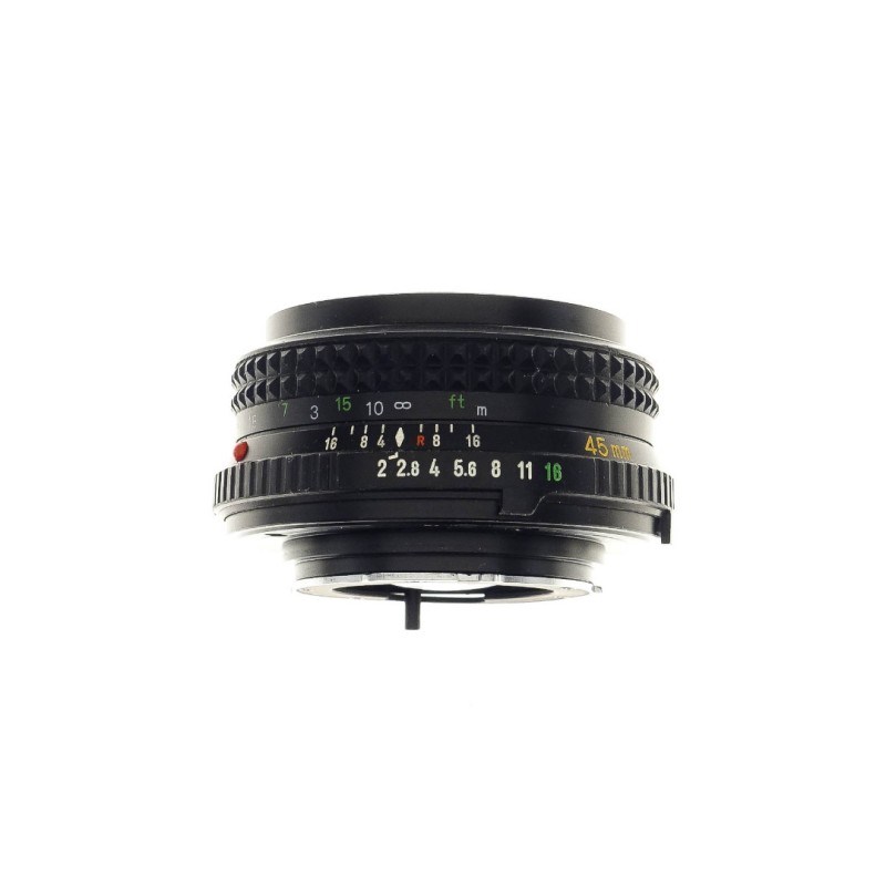 Minolta Rokkor X MD 45mm f2 Montura MD