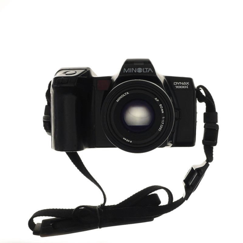 Minolta Dinax 7000i + minolta AF 50mm f1.7 montura A