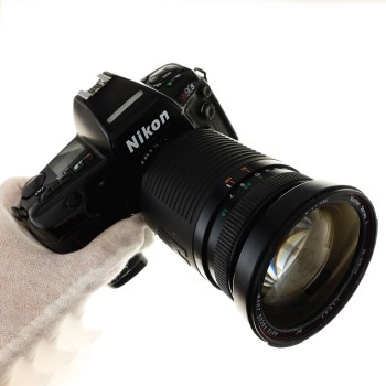 Nikon n90s + lente vivitar series 1 28-300mm f4.5-5.6 