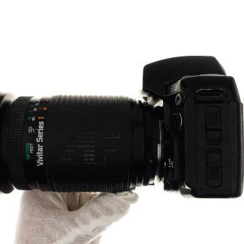 Nikon n90s + lente vivitar series 1 28-300mm f4.5-5.6 