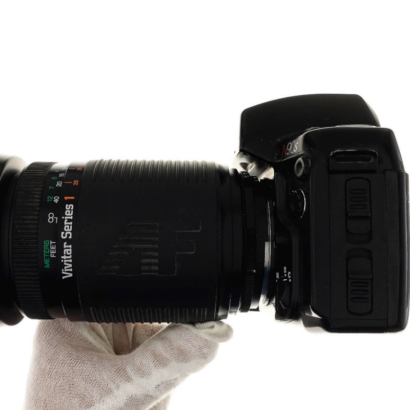 Nikon n90s + lente vivitar series 1 28-300mm f4.5-5.6 