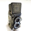 Rolleiflex TLR  lente Carl Zeiss Tessar 75mm f3.5 T Fotometro acoplado