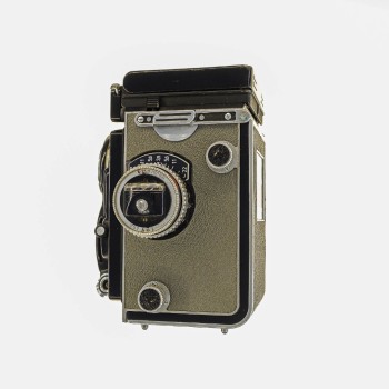 Rolleiflex TLR  lente Carl Zeiss Tessar 75mm f3.5 T Fotometro acoplado