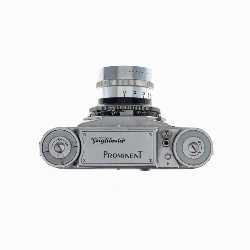 Voigtlander Prominent  + Nokton 50mm f1.5 Plateado