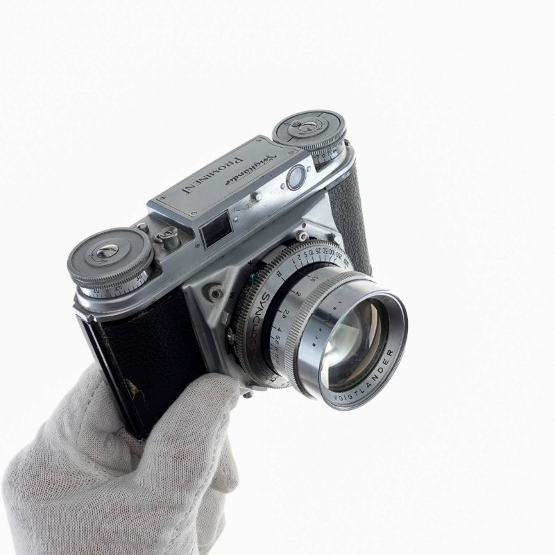 Voigtlander Prominent  + Nokton 50mm f1.5 Plateado