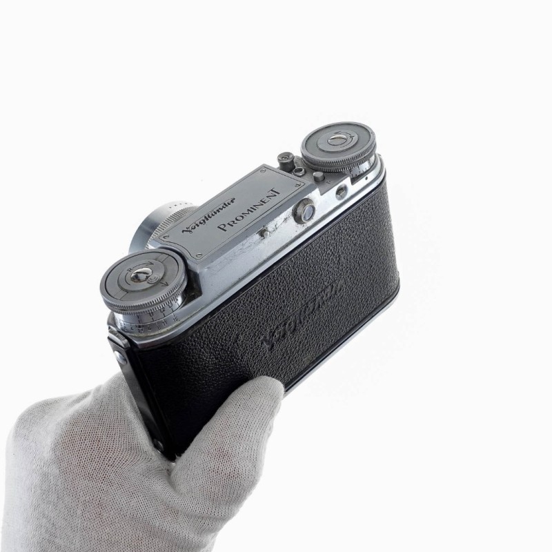 Voigtlander Prominent  + Nokton 50mm f1.5 Plateado